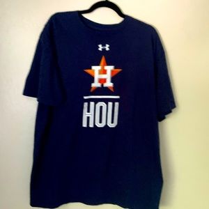 Houston Astros Under Armour Navy T-Shirt 2XL